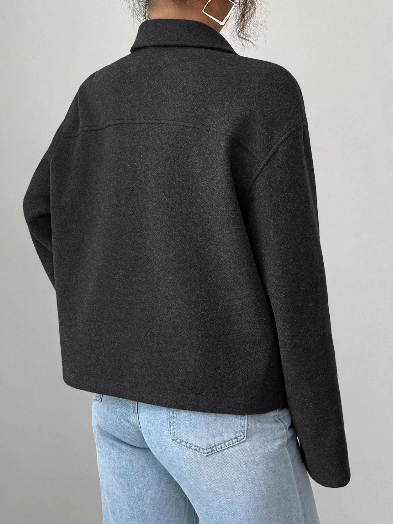 Chaqueta casual para mujer con cremallera - Alena