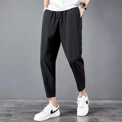 Pantalón cropped para hombre de tejido ligero estilo relajado - Mateo