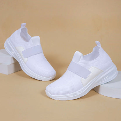 Zapatillas deportivas para mujer tejido transpirable estilo slip-on - Noelia
