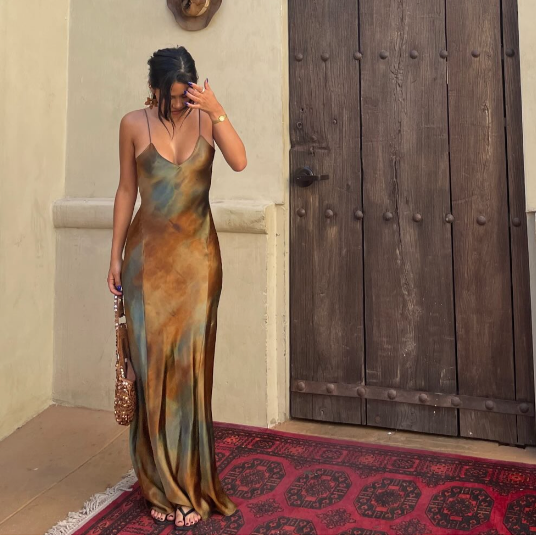 Lizy - Vestido largo fresco y elegante