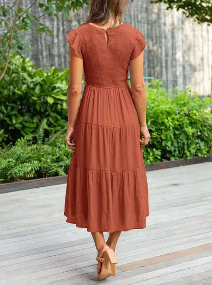 Jayne - Cómodo maxi vestido