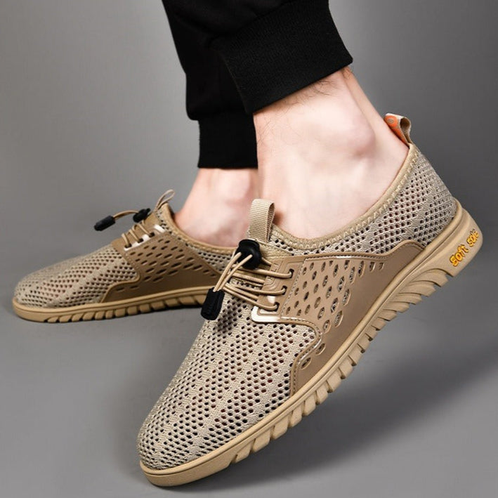 Zapatillas deportivas hombre malla transpirable estilo ligero - Damián