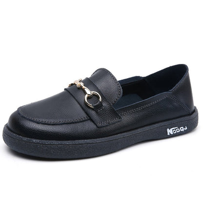 Mocasines planos mujer detalle metálico - Melora