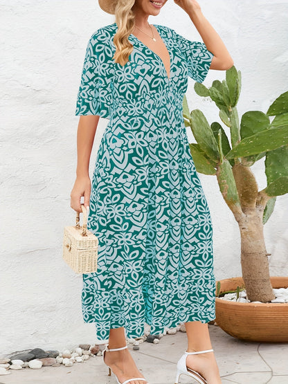 Dora - Vestido boho con estampado floral