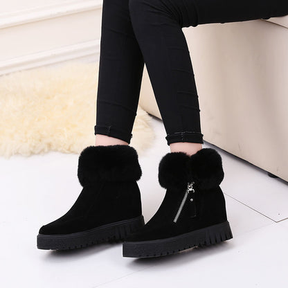 Bibi - Botas de nieve cortas con tacón integrado