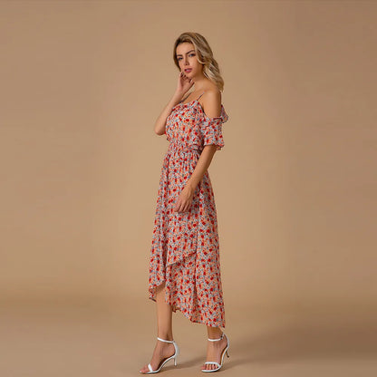 Carla - Vestido Midi Floral Fresco para Verano