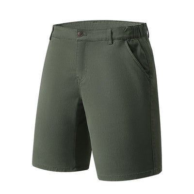 Pantalón corto para hombre tejido elástico estilo casual recto - Andrés