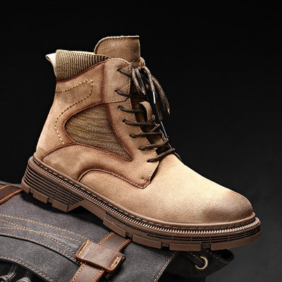 Botas para hombre estilo britanico de otoño e invierno - Marven