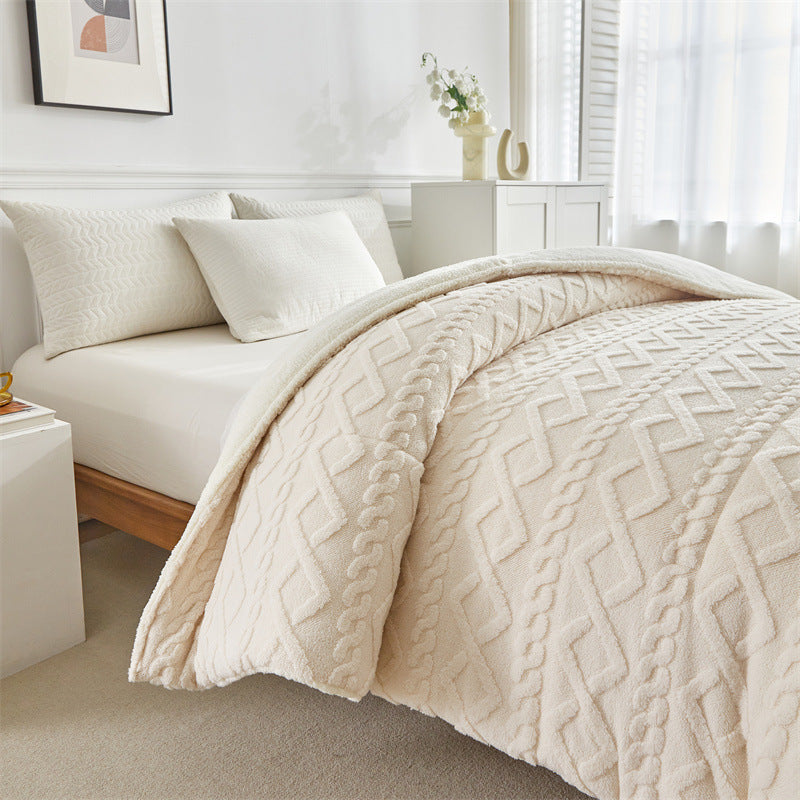 Edredón de invierno con acolchado térmico