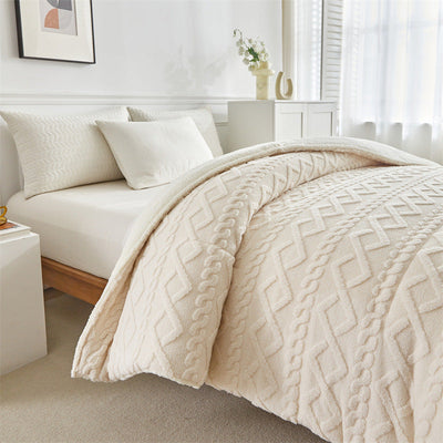 Edredón de invierno con acolchado térmico