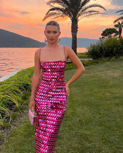 Ester - Vestido de noche brillante