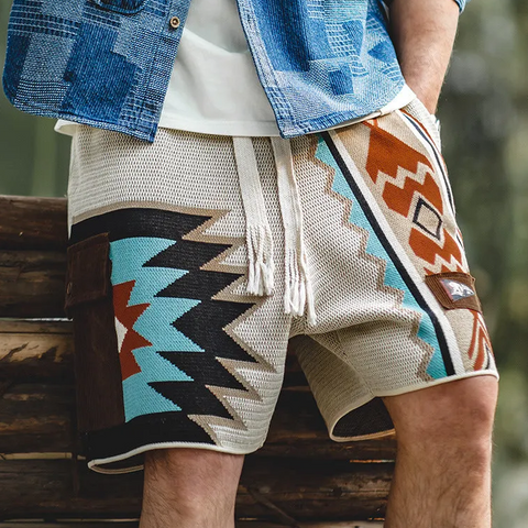 Shorts Tejidos Retro de Sun God