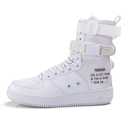 Botas altas hombre lona reforzada estilo urbano - Esteban