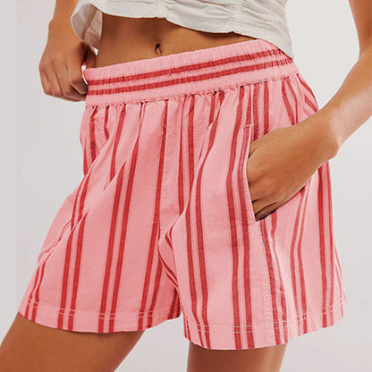 Jazmin - Pantalones cortos de verano a rayas