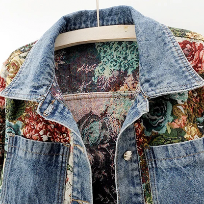 Totêm - Chaqueta de Mezclilla Floral