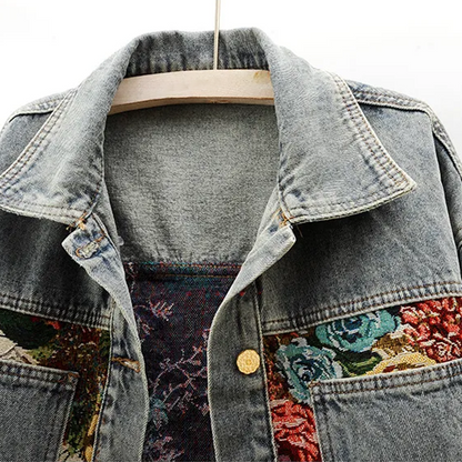 Totêm - Chaqueta de Mezclilla Floral