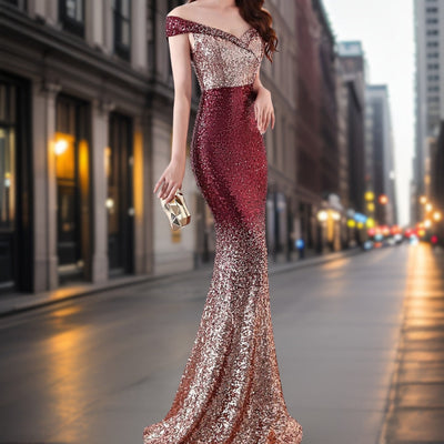 Aleah - Deseable vestido de noche de lentejuelas