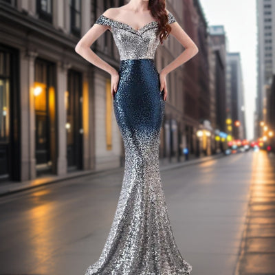 Aleah - Deseable vestido de noche de lentejuelas