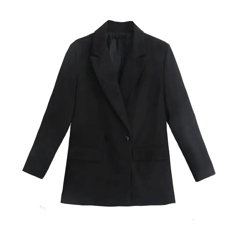 Angelie - Abrigo Blazer oversize de moda para mujer