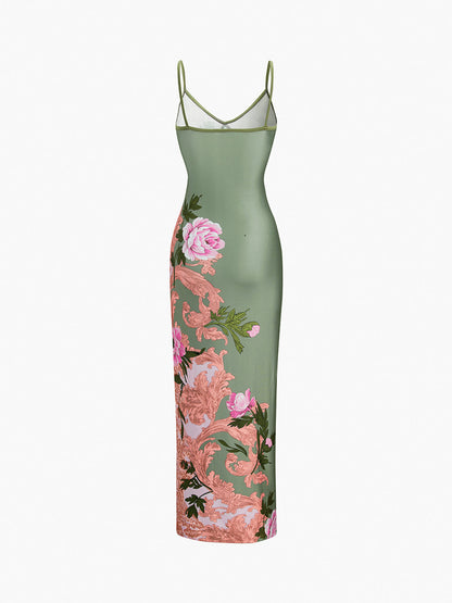 Ava - Vestido largo floral de verano