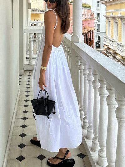 Grace - Vestido largo con espalda abierta Coastal Cowgirl
