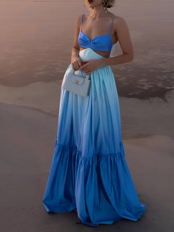 Jane - Vestido Largo Cami sin Espalda
