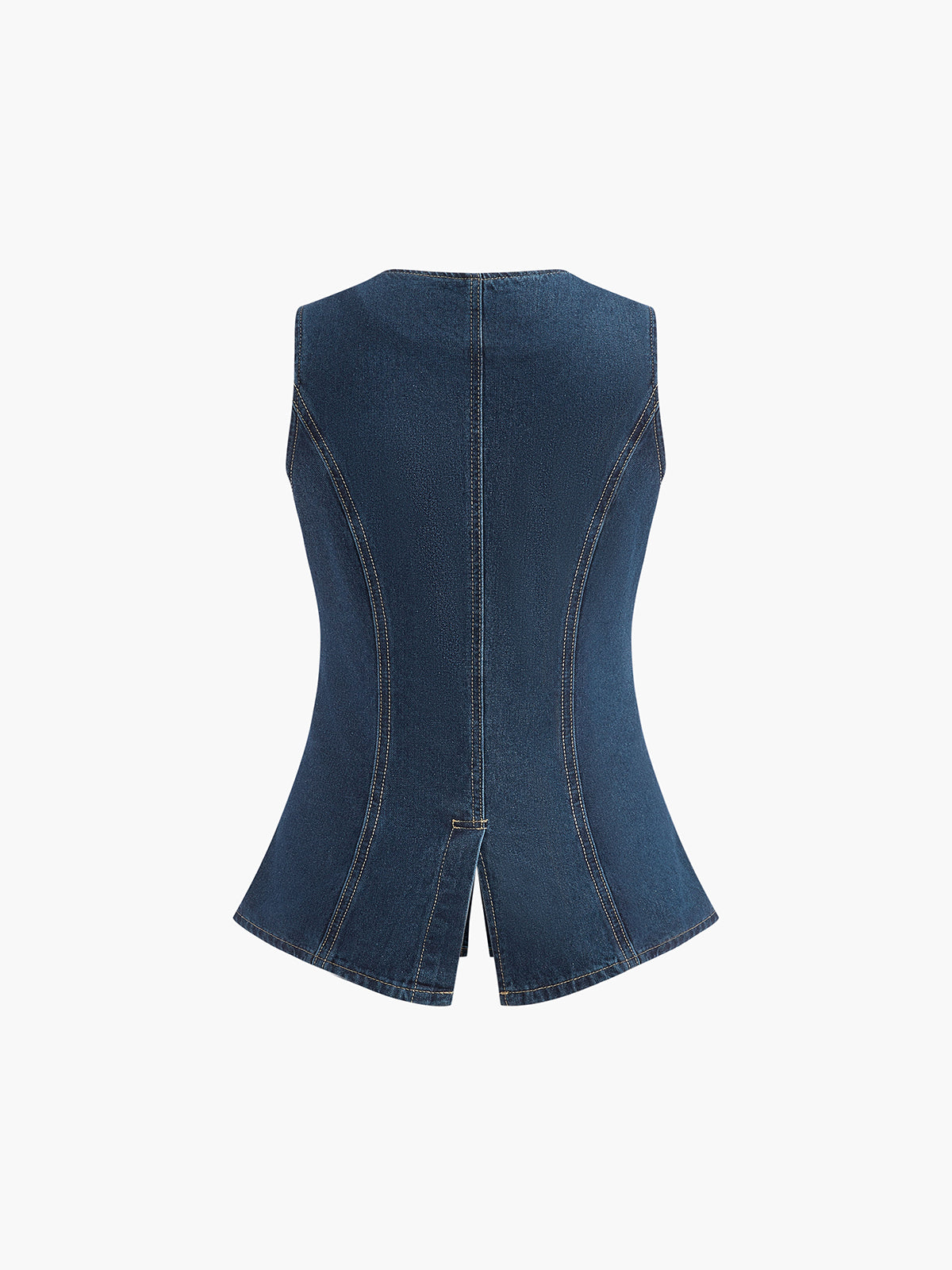 Saula - Conjunto de chaleco vaquero con pantalón corto