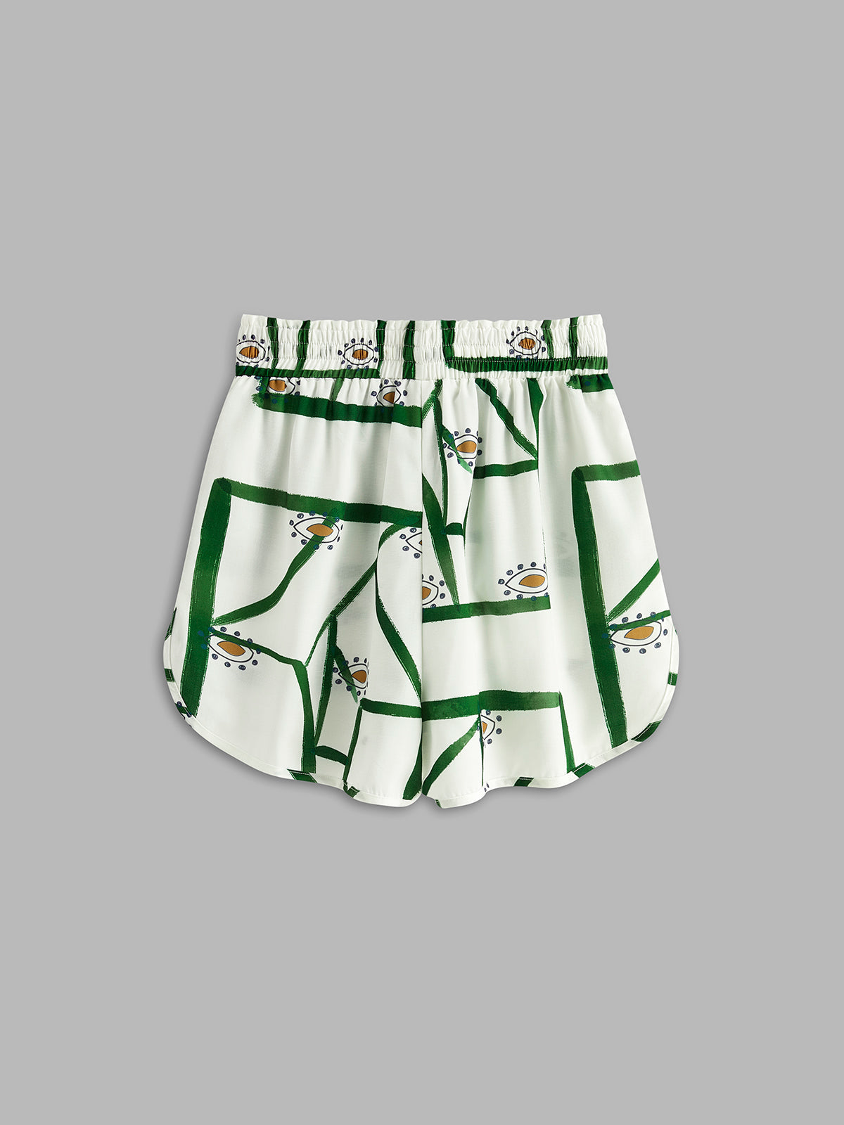Julia - Conjunto de pantalón corto con cordón estampado