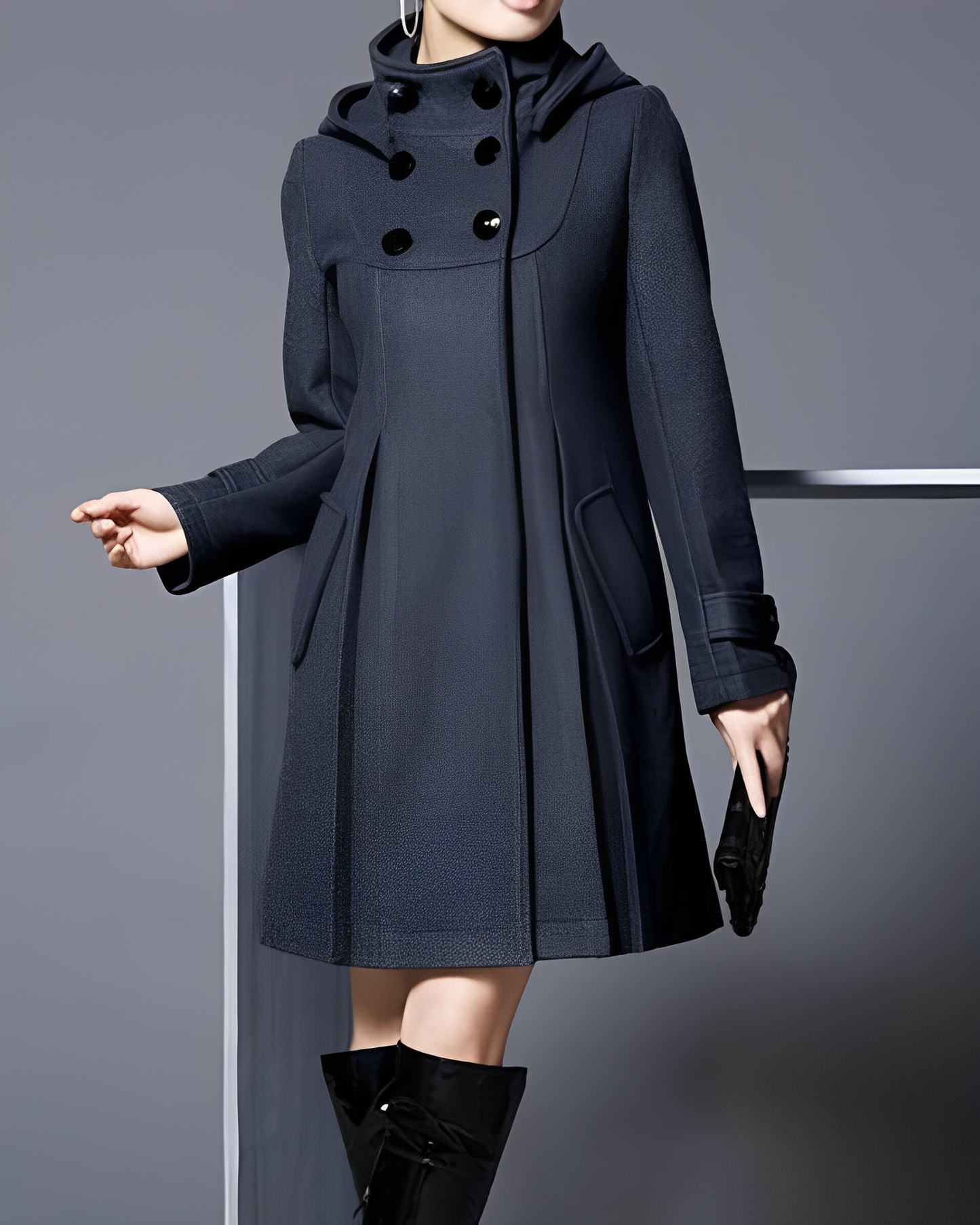 Isabelle - Chaqueta con bolsillos laterales