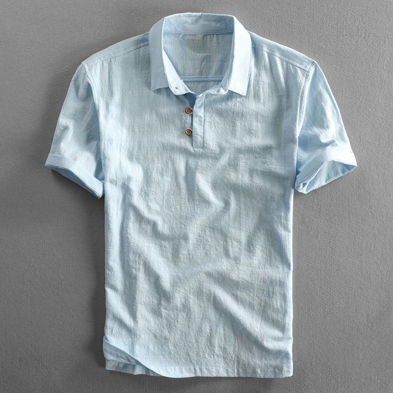 Bruce Davis - Camisa Polo de Lino