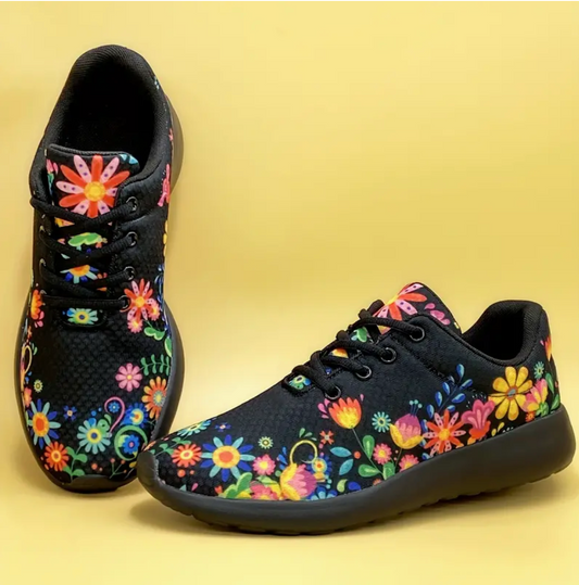 Nina - Las zapatillas ligeras con estampado floral