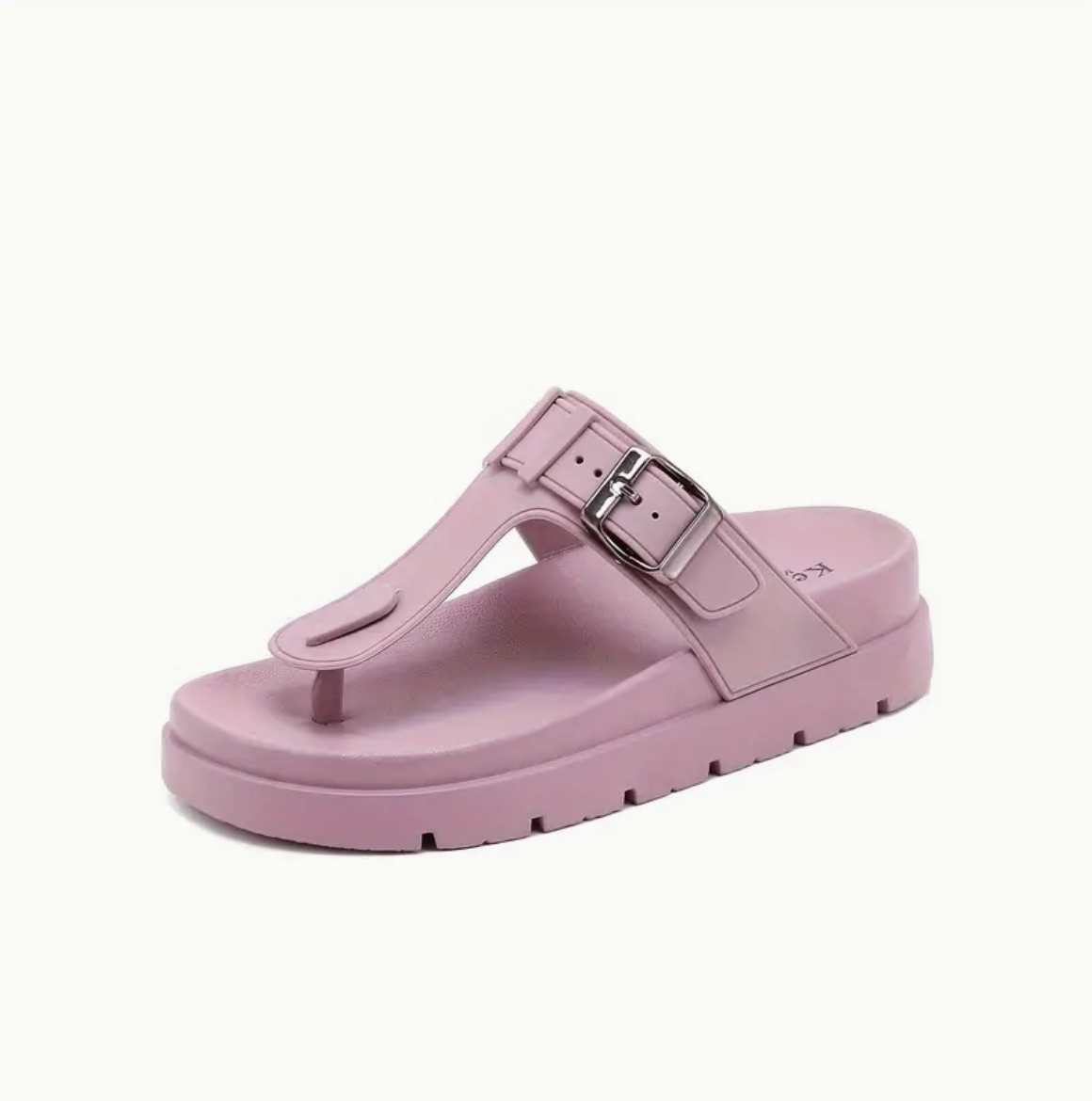 Lotte - Las cómodas chanclas de color sólido