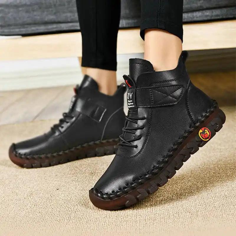 Chiara - Botas de cordones cálidas e impermeables