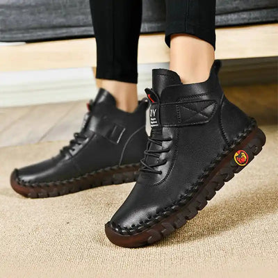 Chiara - Botas de cordones cálidas e impermeables