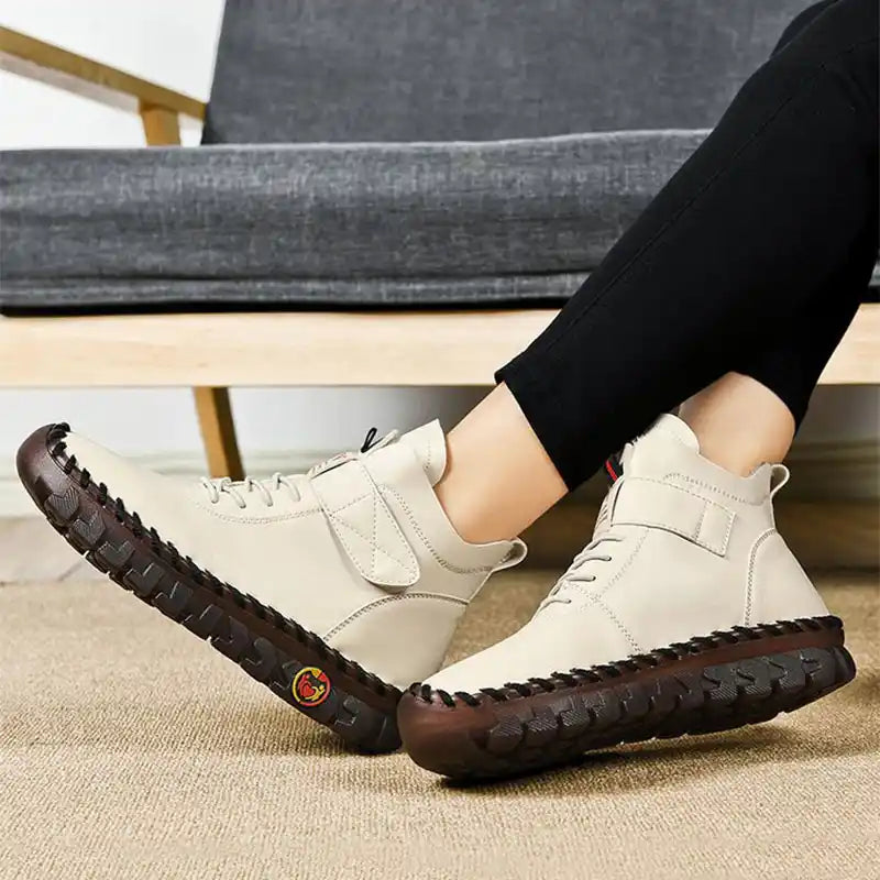 Chiara - Botas de cordones cálidas e impermeables