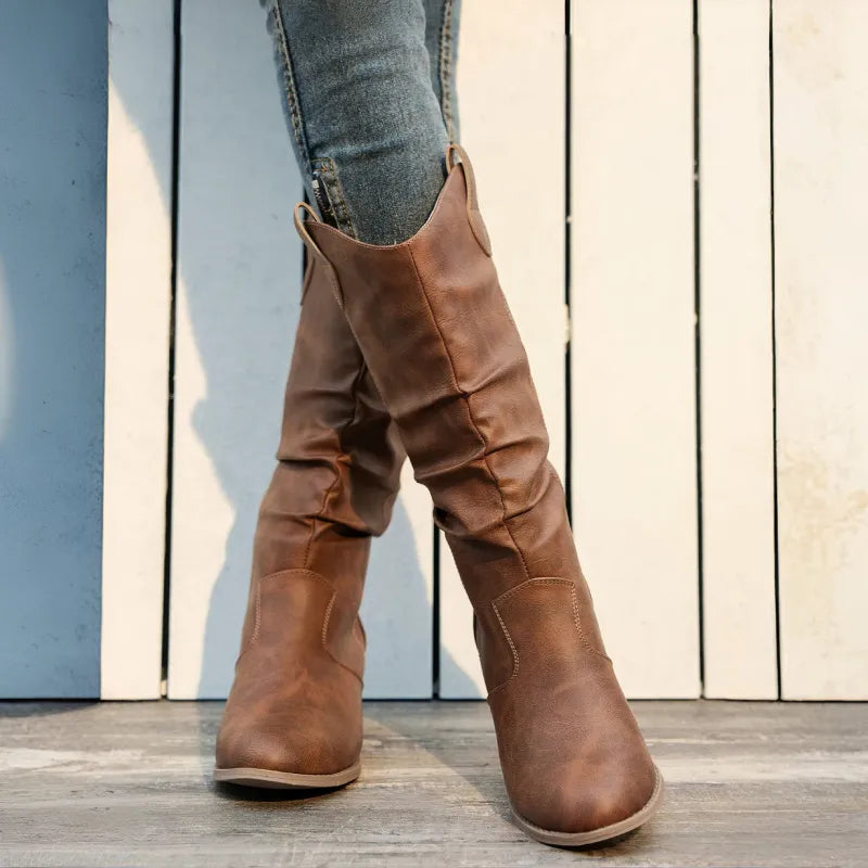 Marla - Elegantes botas de tacón alto