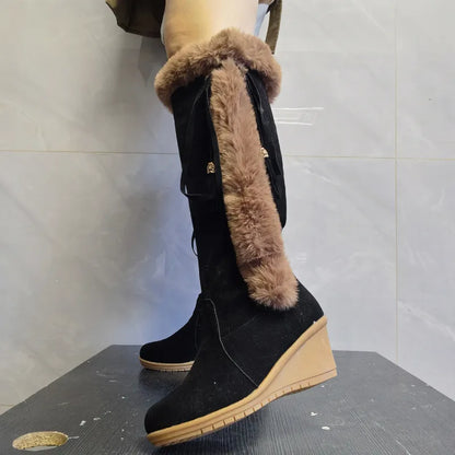 Zorana - Botas largas de invierno de felpa