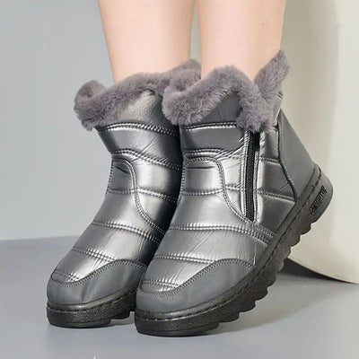 Priscilla - Botas altas de invierno de forro polar