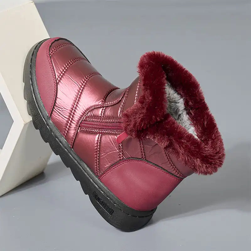 Priscilla - Botas altas de invierno de forro polar