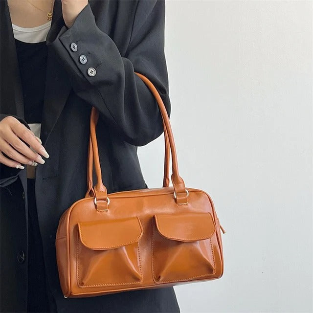 Lexan - Bolso de piel vintage