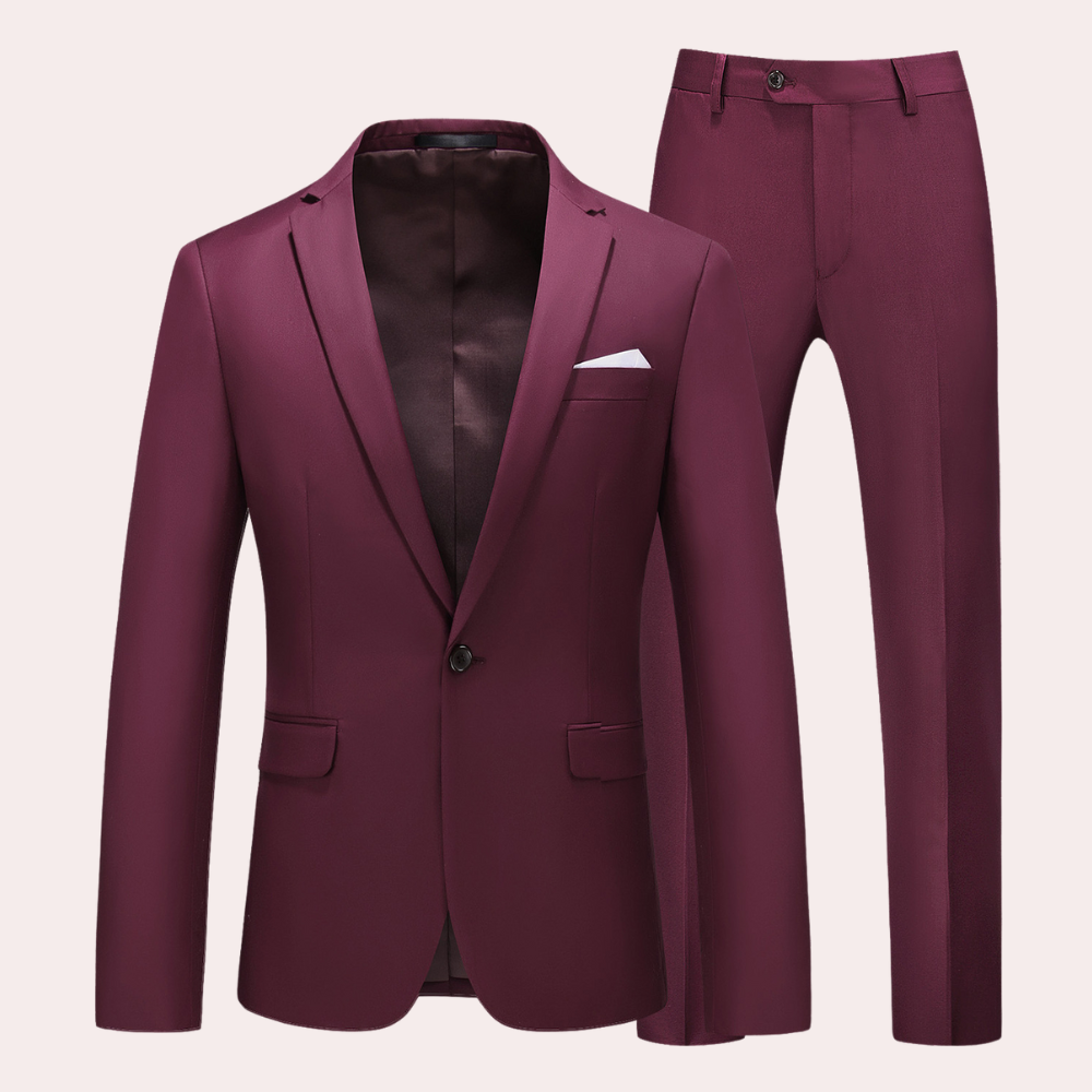 Pierre - Elegante conjunto masculino de 2 piezas