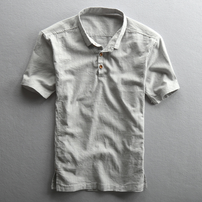 Constantino - Camisa de Algodón y Lino