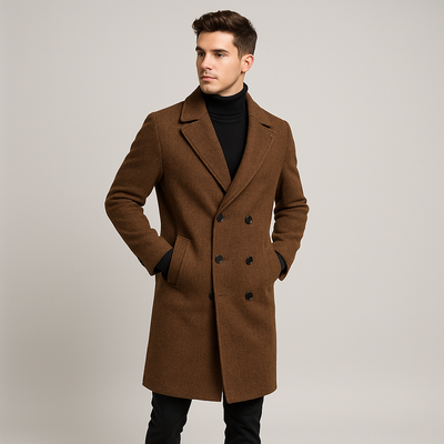 Abrigo clásico y elegante para hombre - Stergen