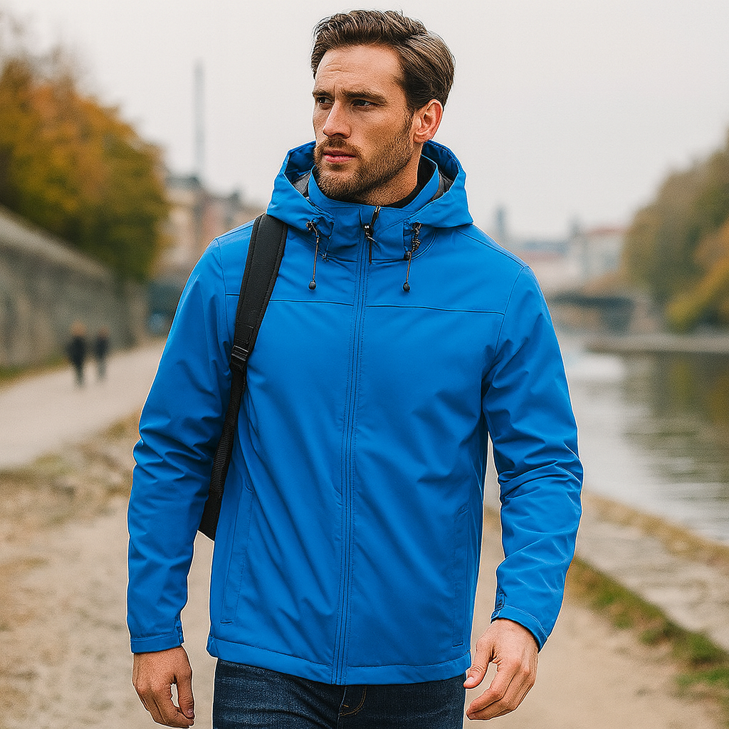 Chaqueta Impermeable y corta-viento con capucha - Harry