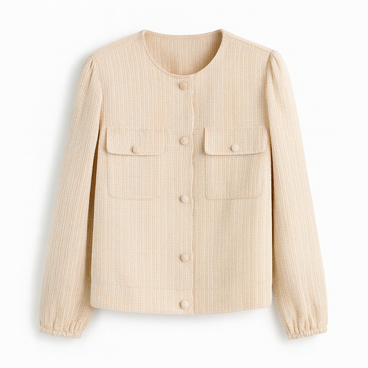 Chaqueta corta de punto - Elvianne