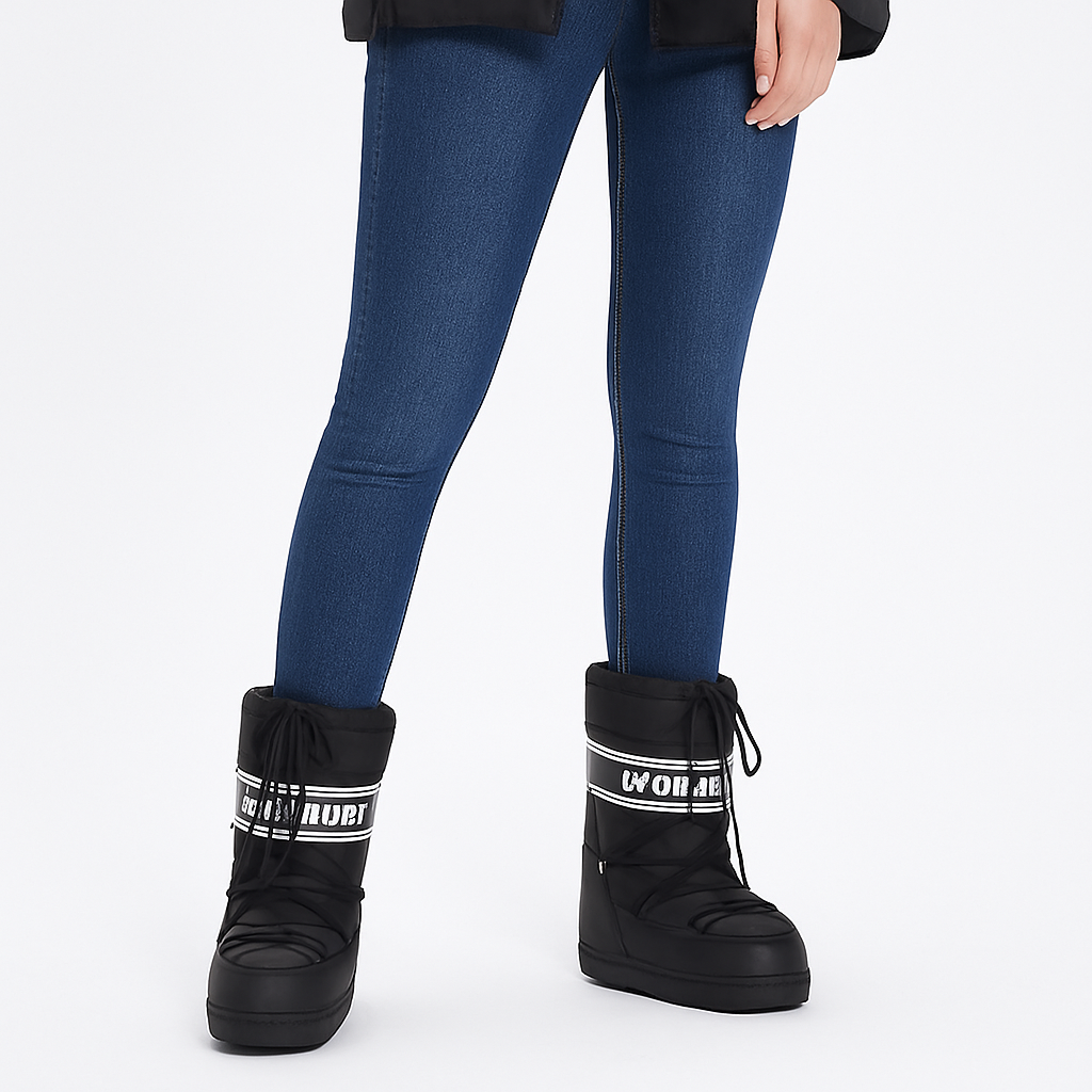 Botas de nailon impermeables - Olivia