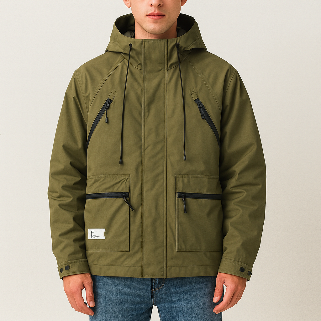 Chaqueta técnica con capucha para hombre - Tomas