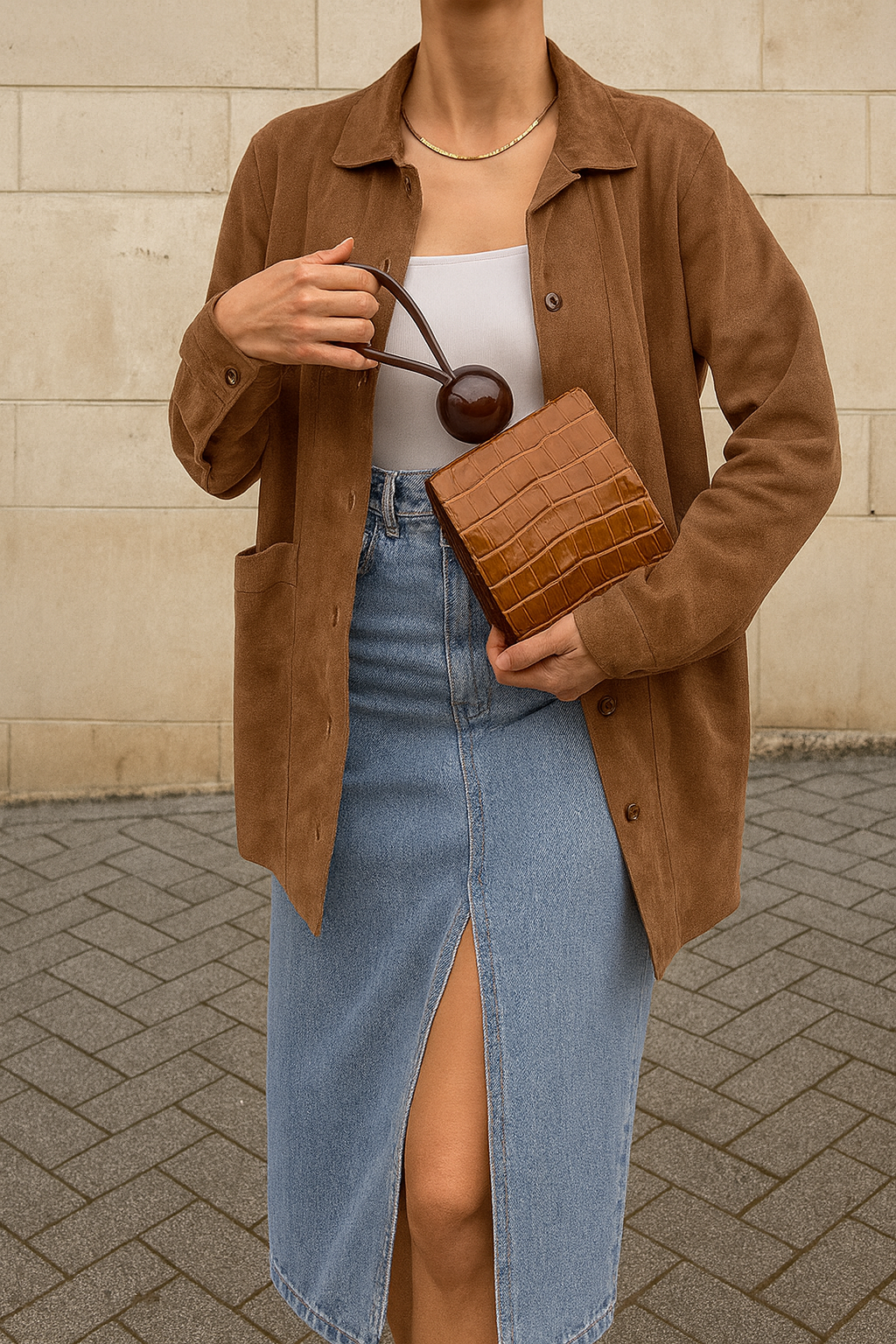 Chaqueta vintage marron - Madison