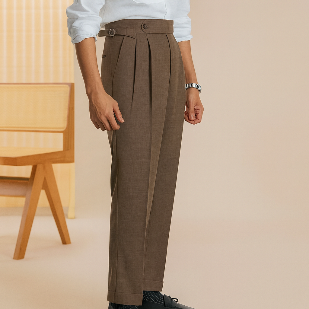 Pantalon de vestir para hombre de talle alto - Ravel