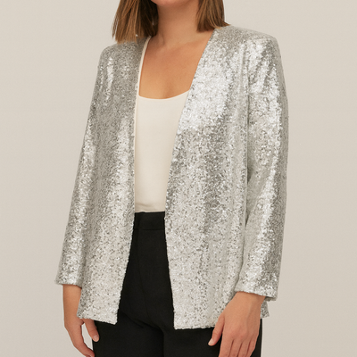 Blazer de lentejuelas para mujer - Arvein